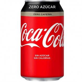 Coca Cola Zero S/Caf.Lata 33 Cl